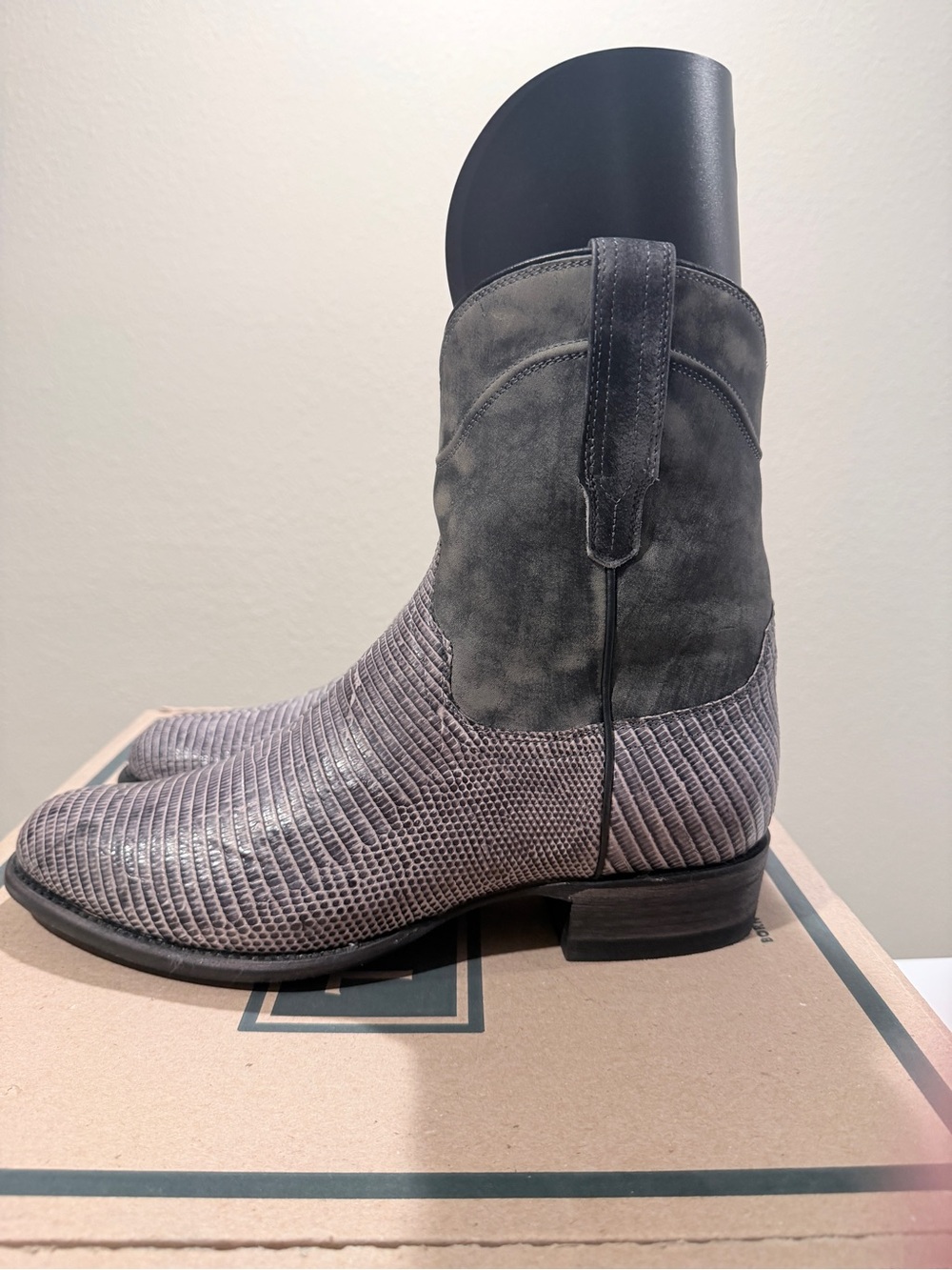 Tecovas Gunsmoke Relic Lizard 10.5 EE